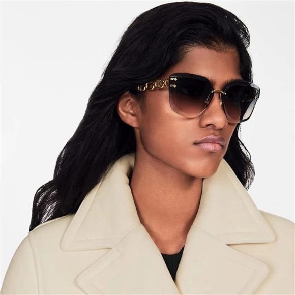 AEVOGUE Sunglasses For Women Oversized Rimless main image 4